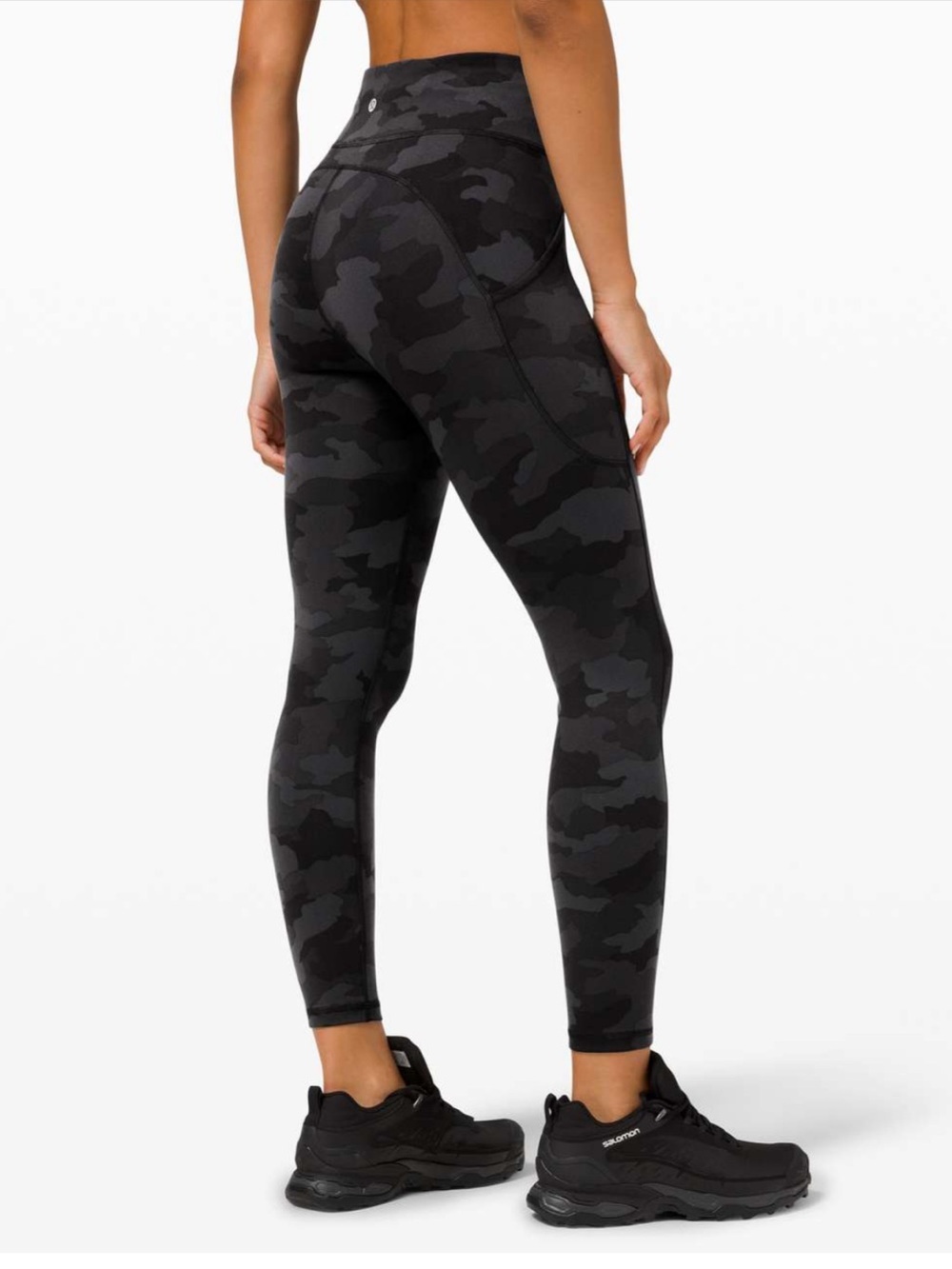 Lululemon Invigorate High-Rise leggings with pockets black camo 4
